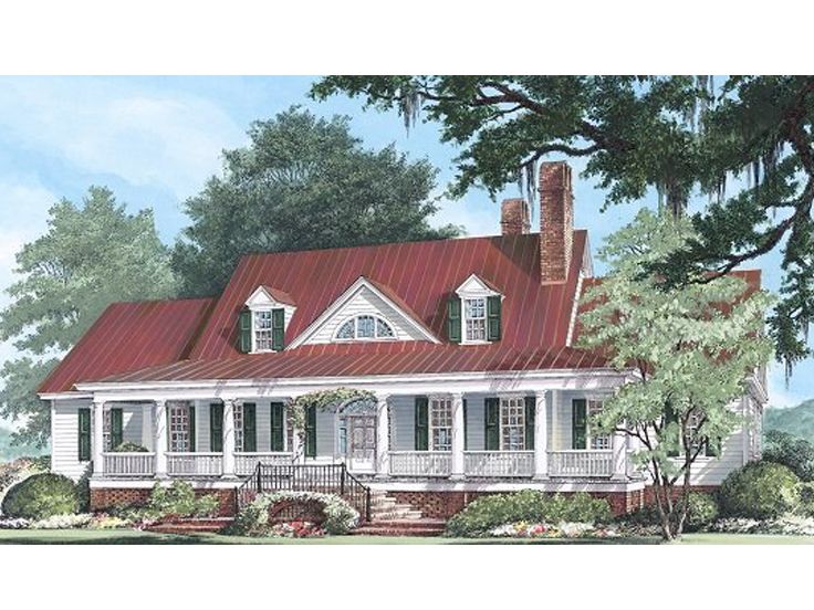 Southern Country Home, 063H-0056