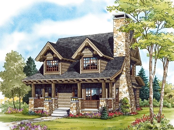 Vacation Home Plan, 066H-0011