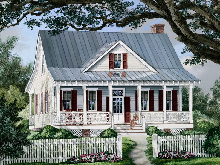 Country Home Design, 063H-0208
