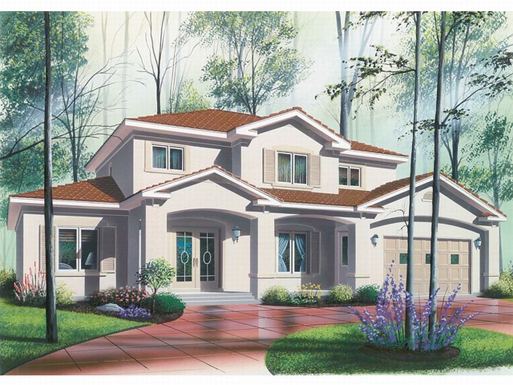 Two-Story Plan, 027H-0136