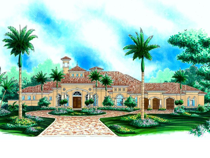 Luxury House Plan, 040H-0021