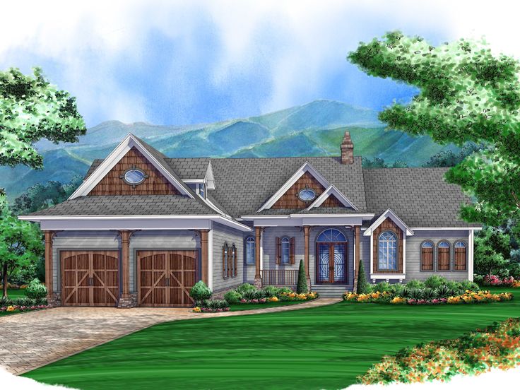  Mountain  House  Plans  Two Story Mountain  Home  Plan  Design 