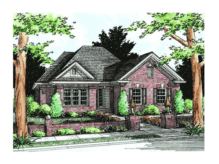 One-Story Home Plan, 059H-0047