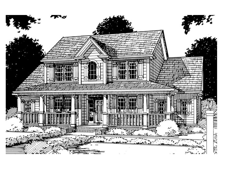 Country House Plan, 059H-0039