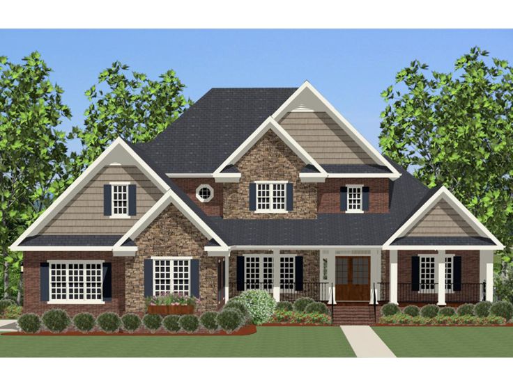 Two-Story House Plan, 067H-0031