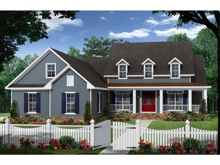 Country House Plan, 001H-0242