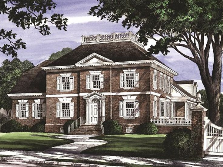 Colonial Home Design, 063H-0121