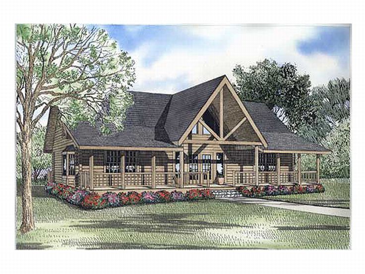 Plan 025l 0040 The House, One Story House Plans With High Ceilings