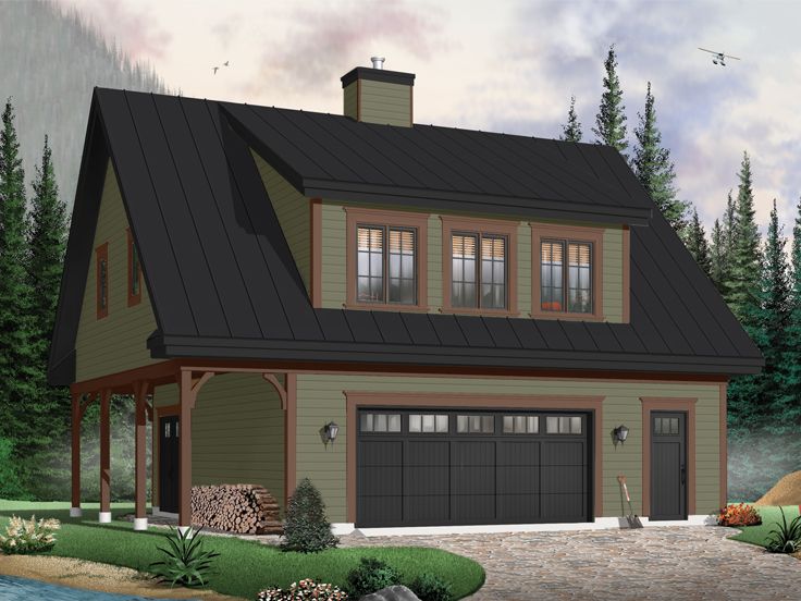 Carriage House Plan, 027G-0006