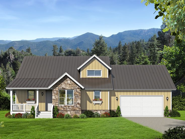 Country House Plan, 062H-0086