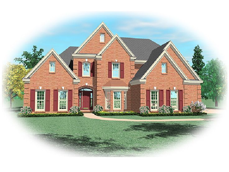 2-Story House Plan, 006H-0088