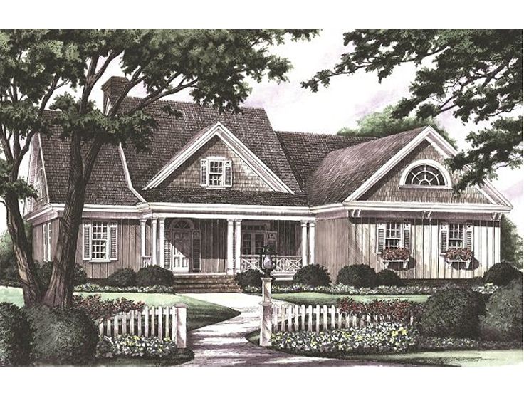 Country Home Plan, 063H-0047