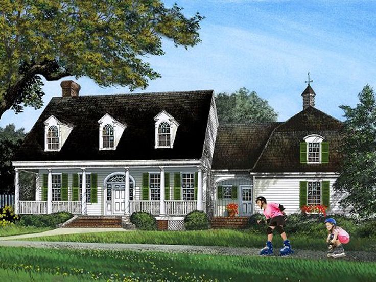 Coutnry House Plan, 063H-0199