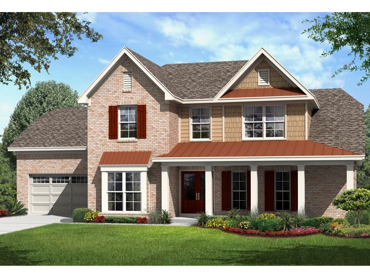 Two-Story Home Plan, 061H-0178