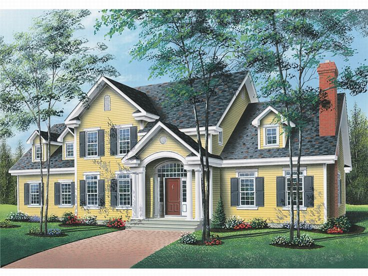 Cape Cod Home Design, 027H-0019