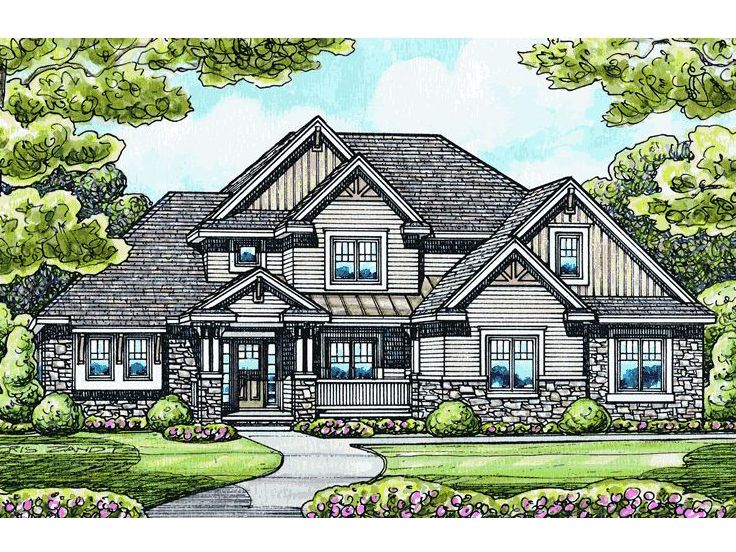 Two-Story Home Plan, 031H-0207