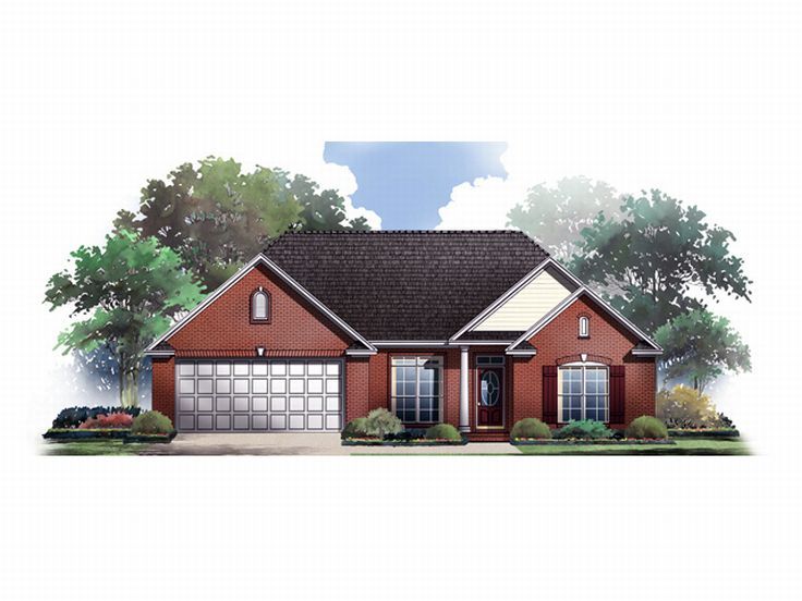 Traditional House Plan, 001H-0038