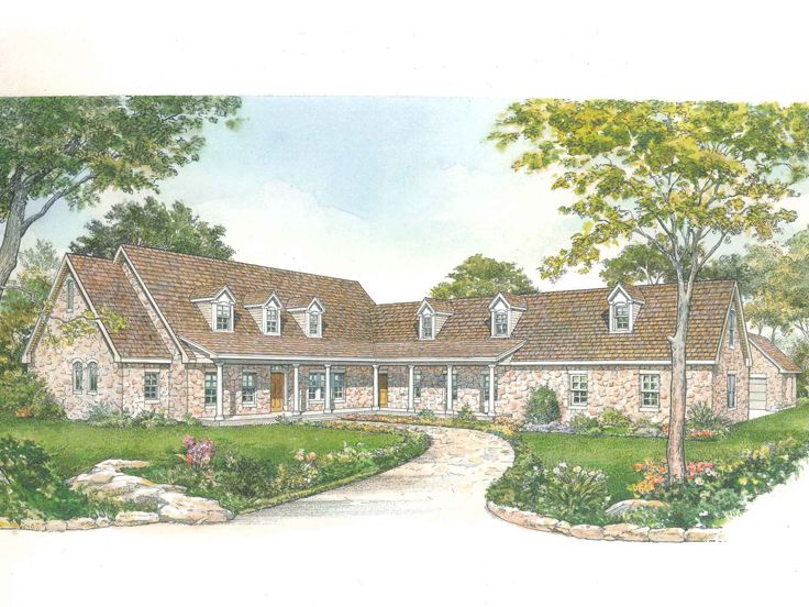 Country House Plans, 008H-0056