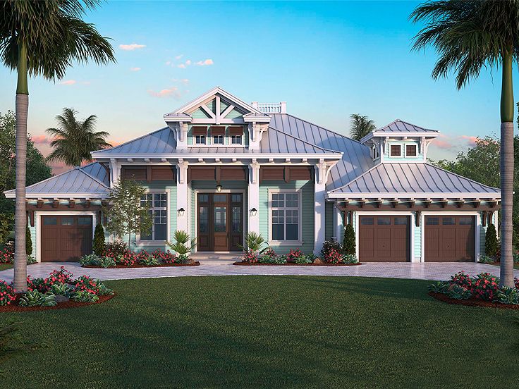 Olde Florida House Plan, 037H-0253