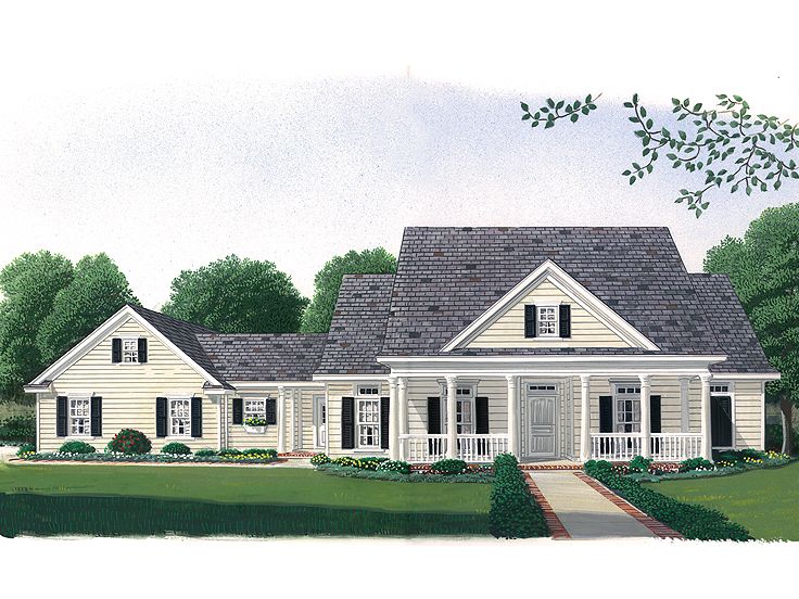 Country House Plan, 054H-0109