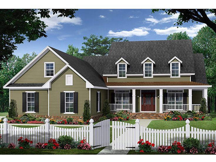 Country House Plan, 001H-0231