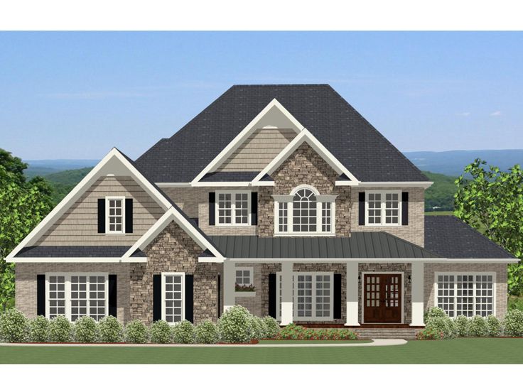 Two-Story Home Design, 067H-0048