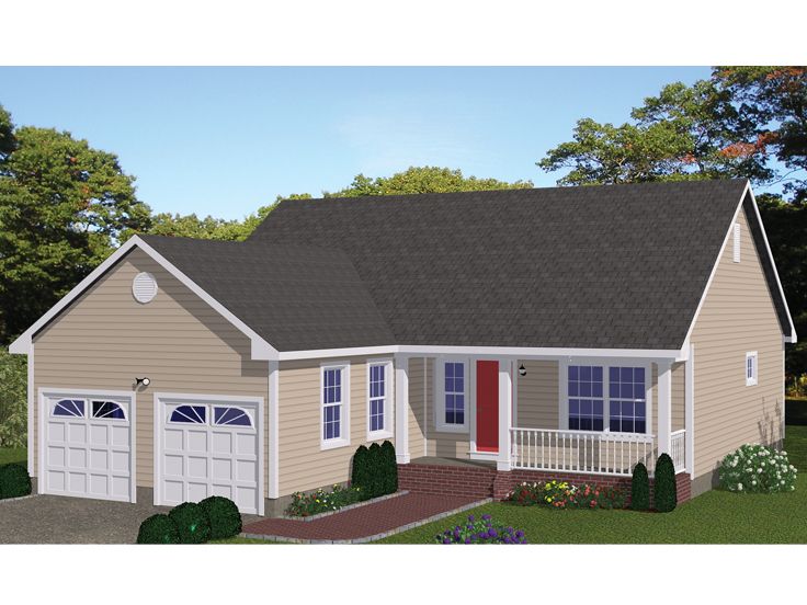 Starter House Plan, 078H-0043