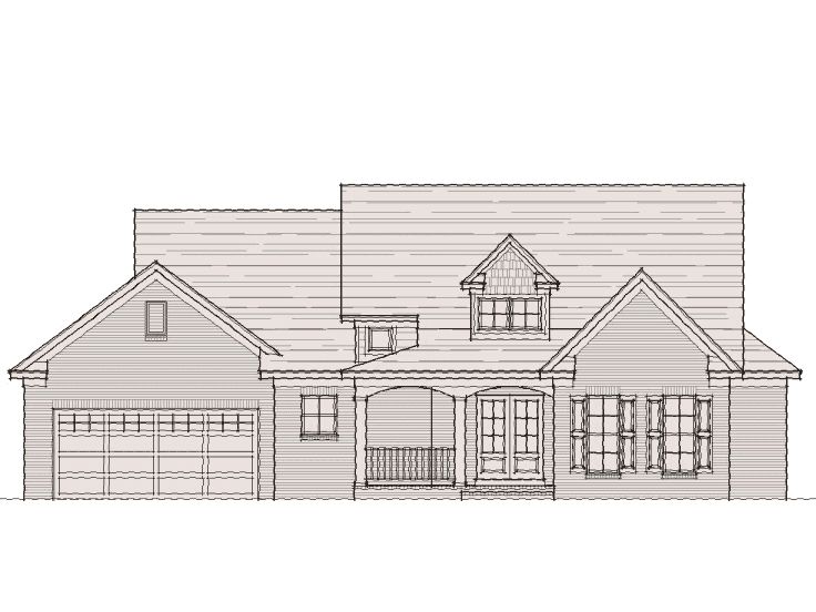 Country House Plan, 061H-0077