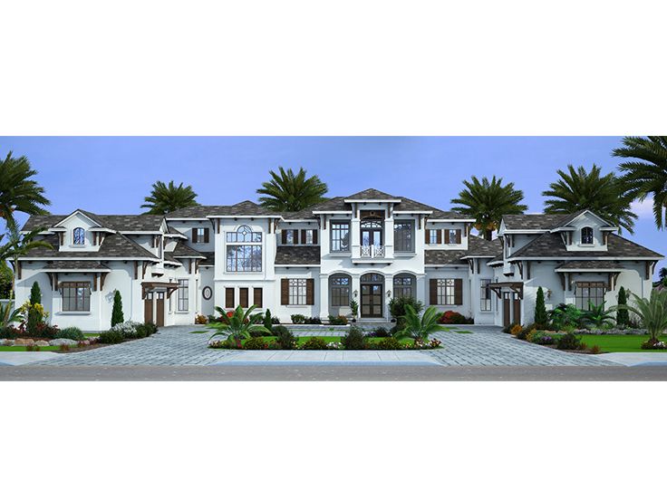Premier Luxury House Plan, 070H-0034