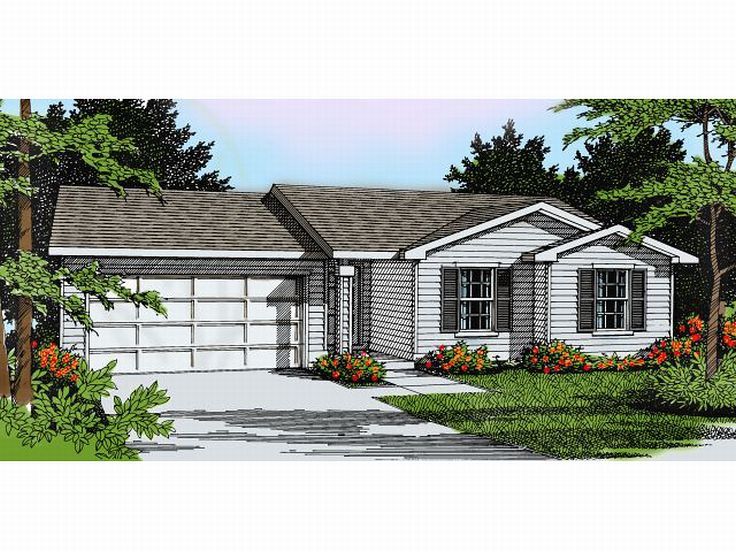 1-Story Home Plan, 026H-0011