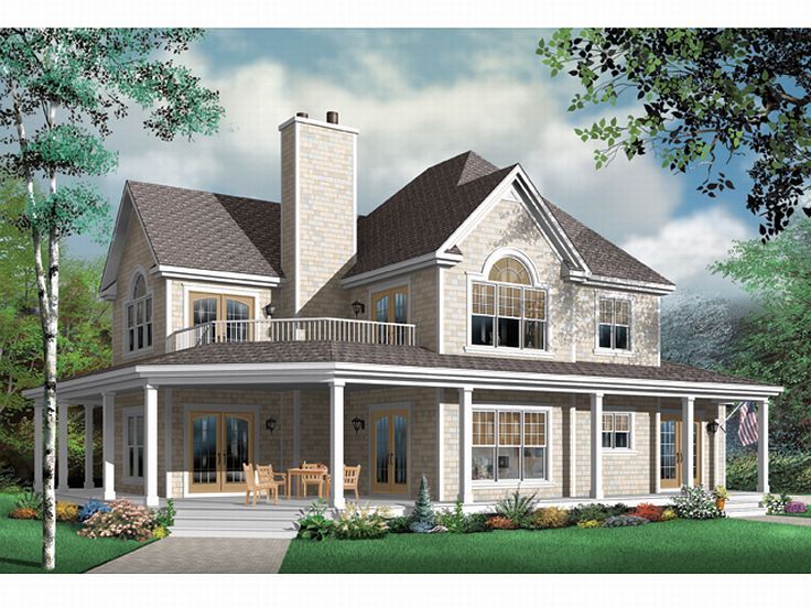 Country House Plan, 027H-0095