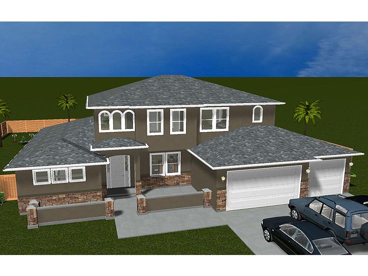 Sunbelt House Plan, 065H-0016