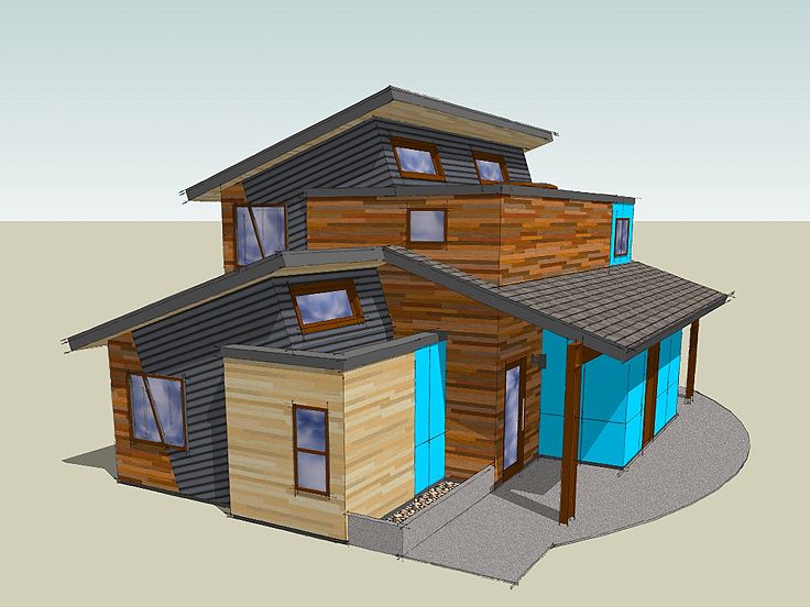 Modern House Design, 056H-0003
