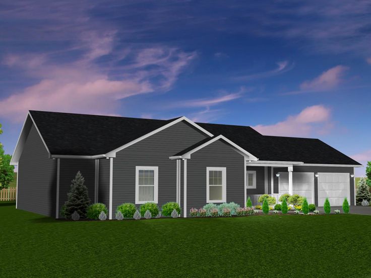 Small Country House Plan, 083H-0003