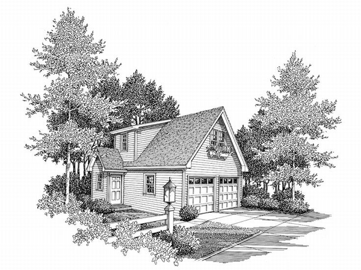 Carriage House Plans The Plan, 2 Car Garage Carriage House Plans