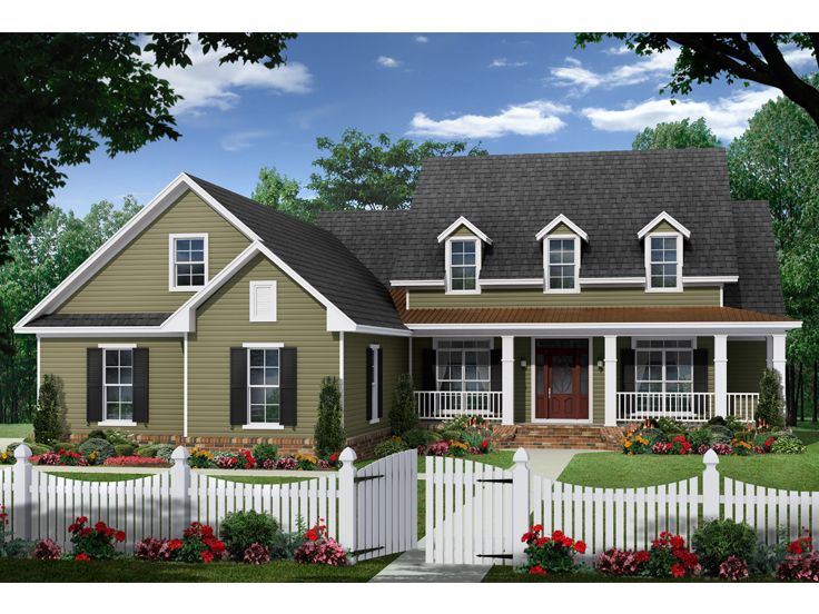 Country House Plan, 001H-0243