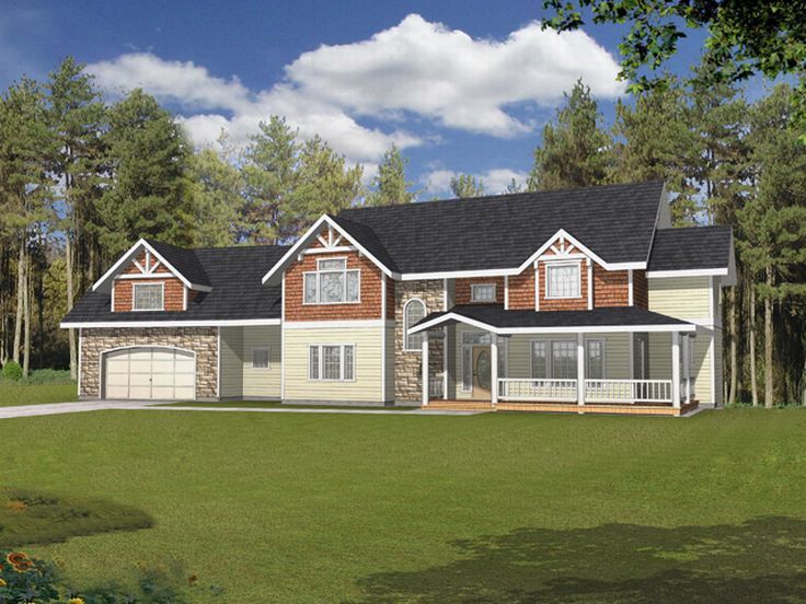 2-Story Home Plan, 012H-0018