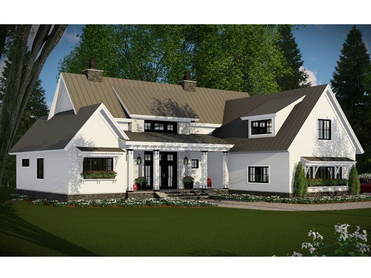 Two-Story House Plan, 023H-0199