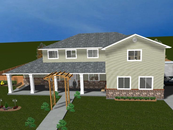 Two-Story Home Design, 065H-0041